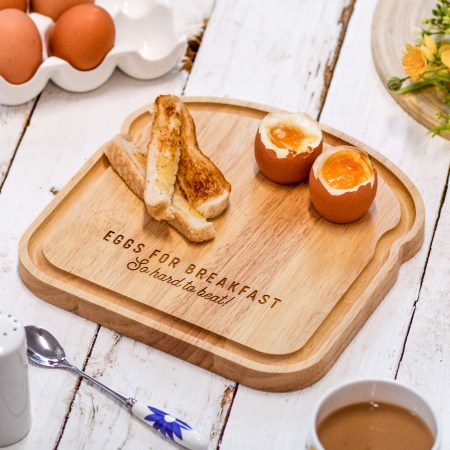 Personalised Breakfast Egg Board - Hard to beat