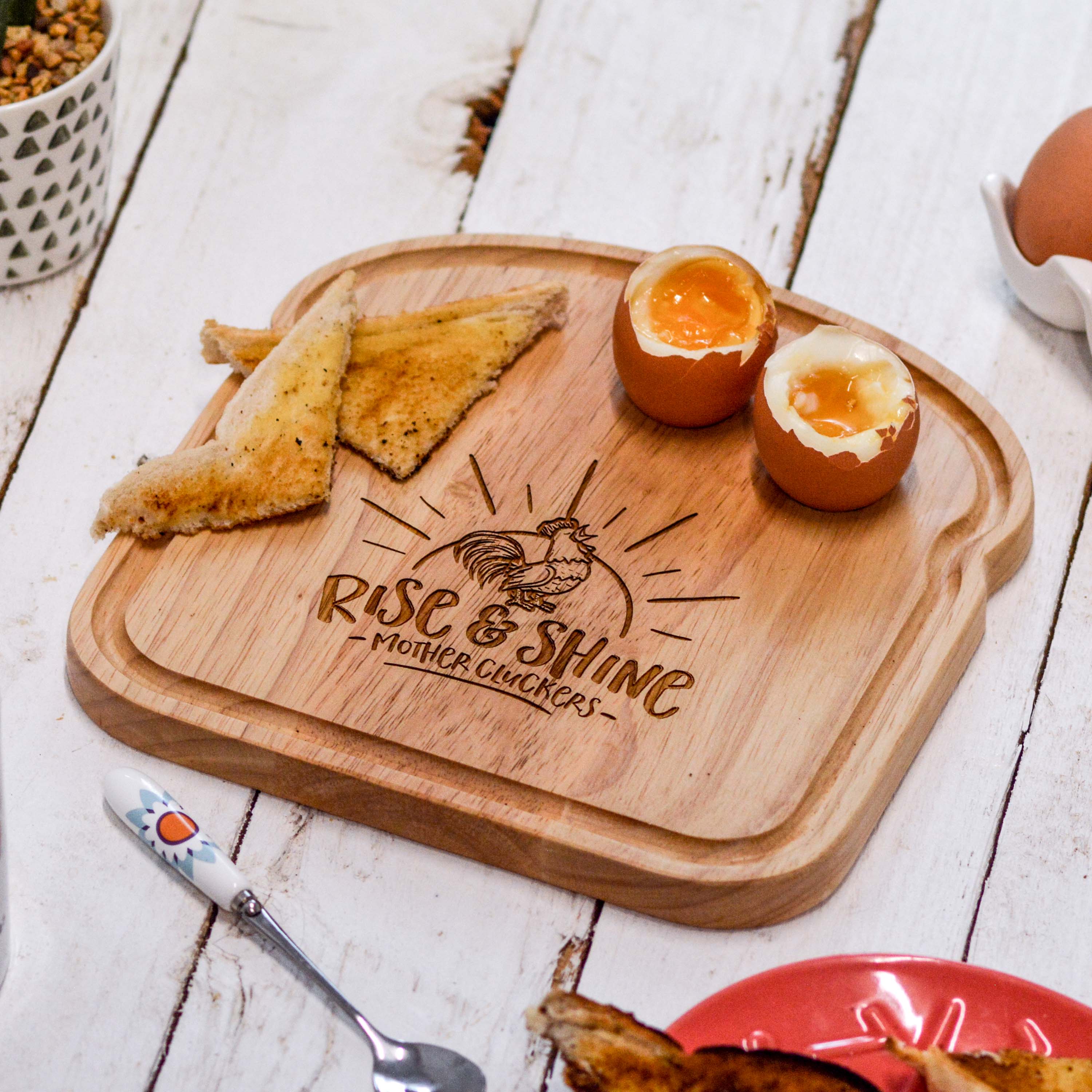 Breakfast Egg Board - Mothercluckers
