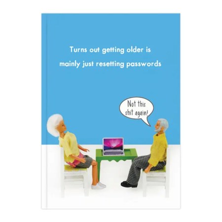 Funny A5 Notebook Passwords