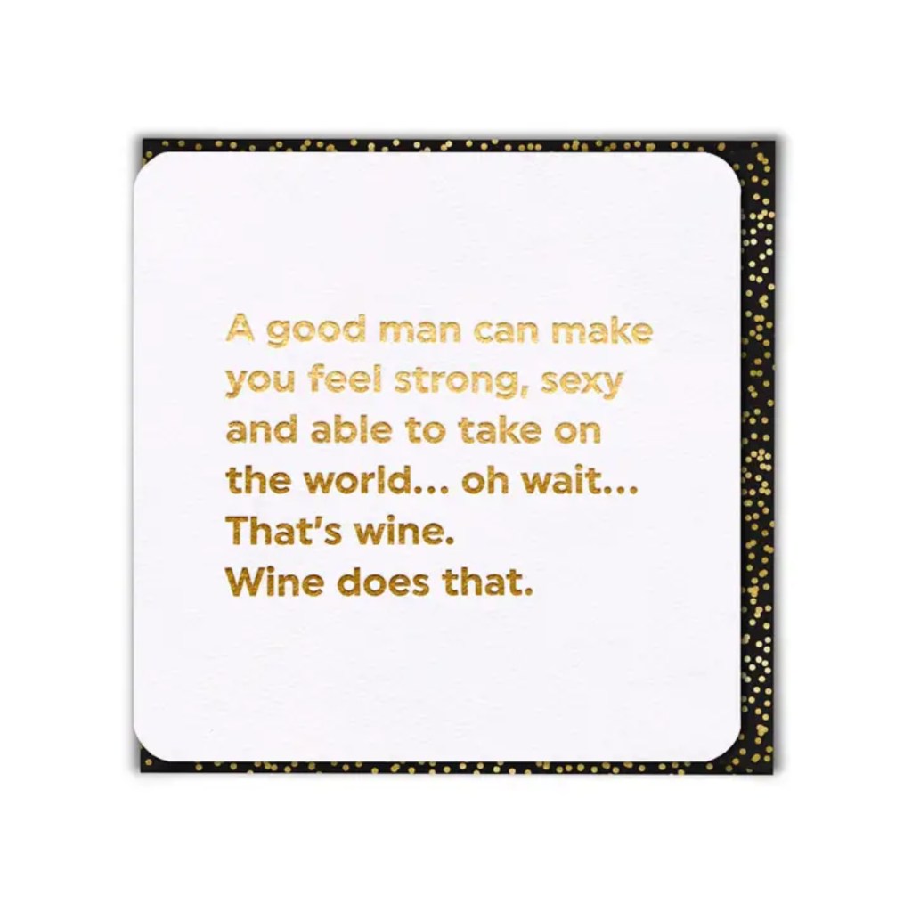 Funny Birthday Card - A Good Man