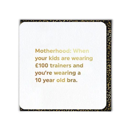 Funny Birthday Card - 10 Year Old Bra