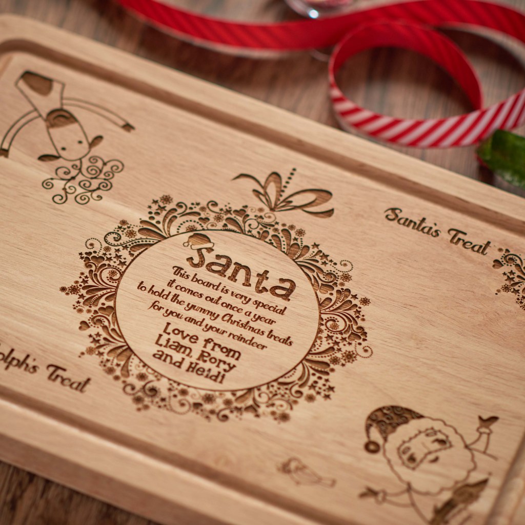 Personalised Santa Platter