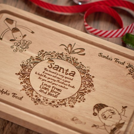 Personalised Santa Platter