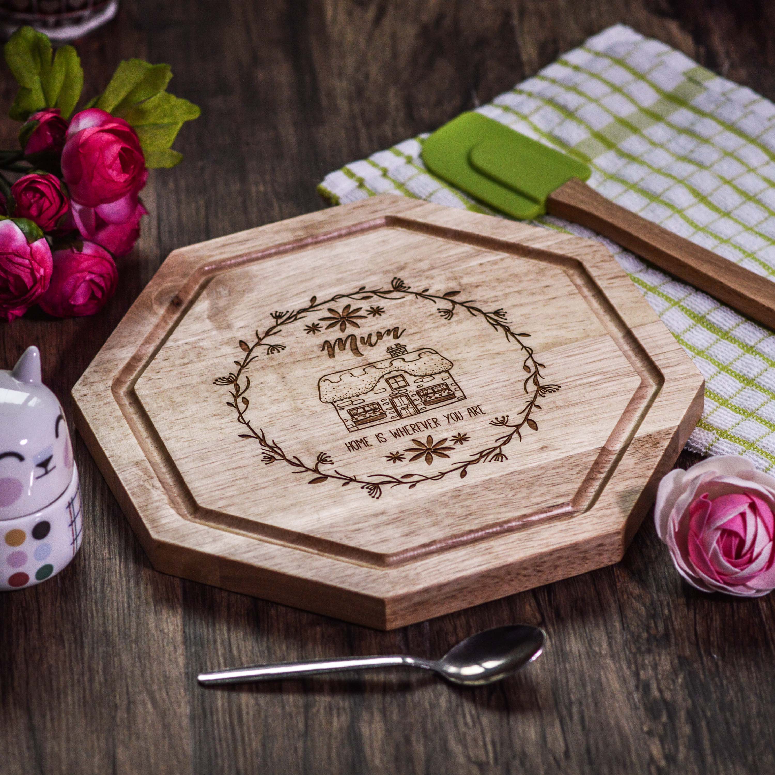 Personalised Home is wherever you are (vine) board