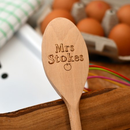 Personalised Teacher Wooden Spoon