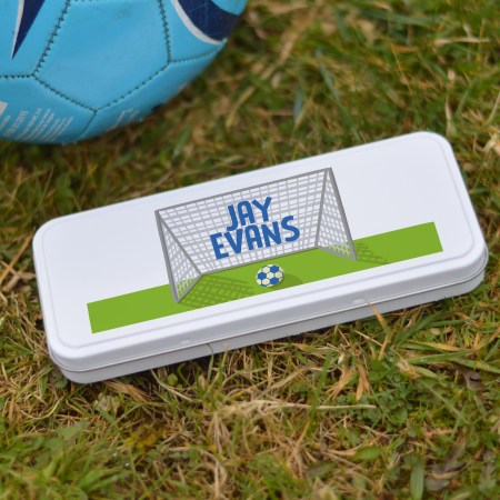 Personalised Football Pencil Tin