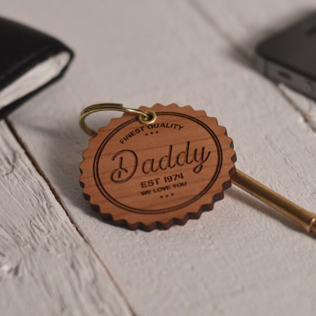 Personalised Finest Quality Keyring