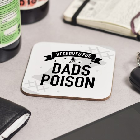 Personalised Poison Coaster