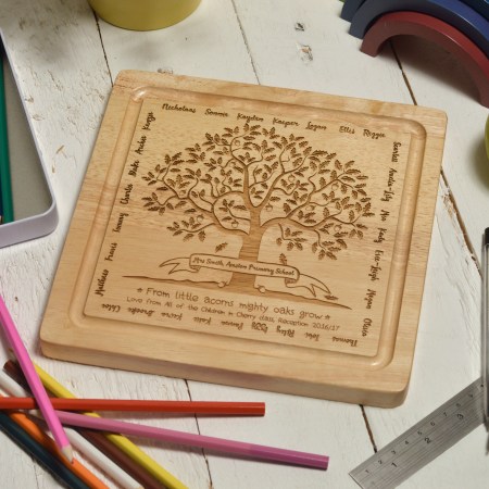 Personalised Teacher Classroom Acorn Board - 32 Names