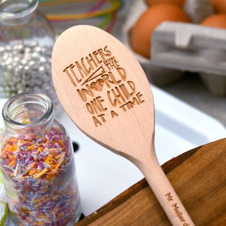 Personalised Teachers change the world Spoon