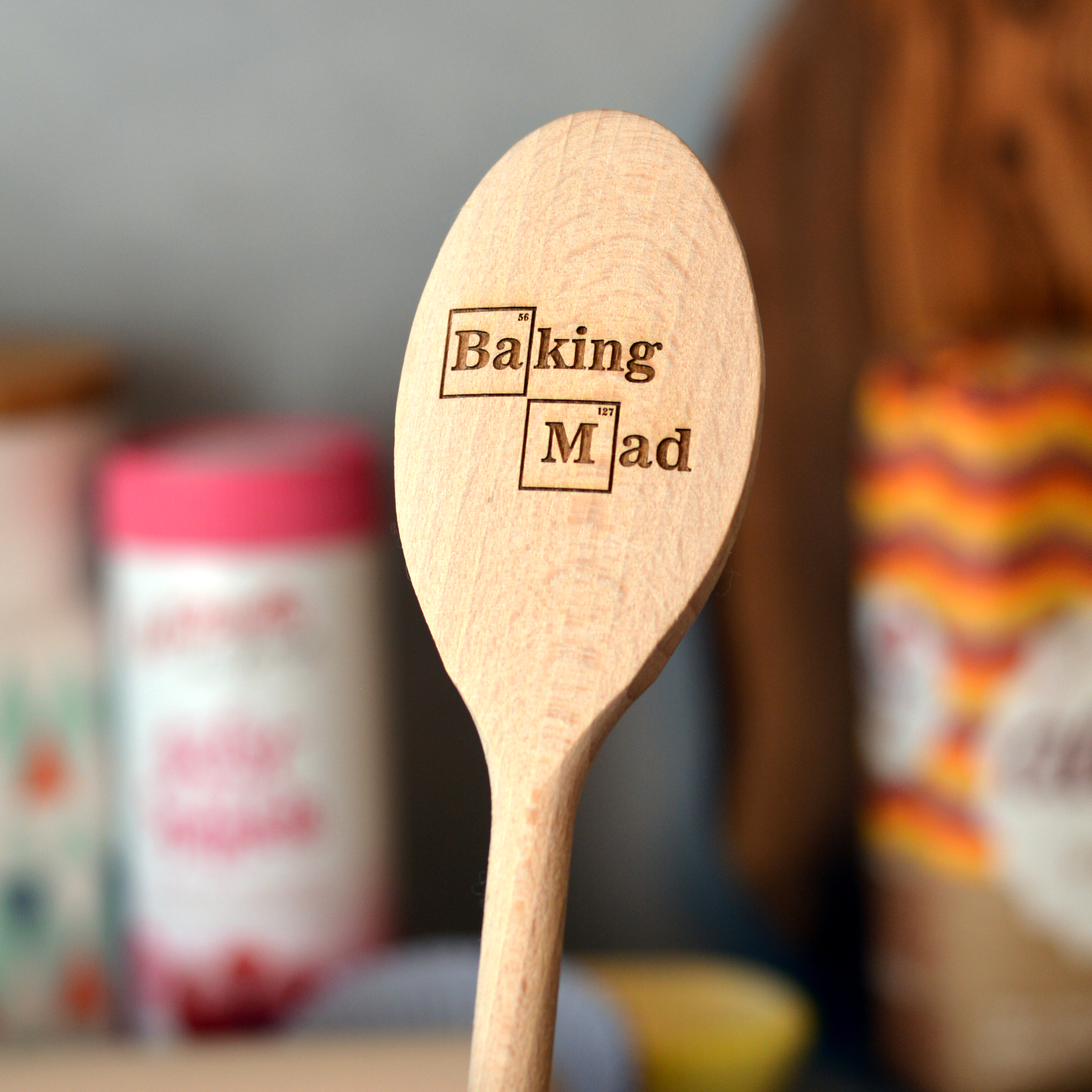 Personalised Baking Mad Spoon