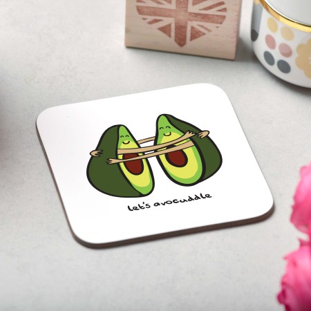 Let's Avocuddle Coaster