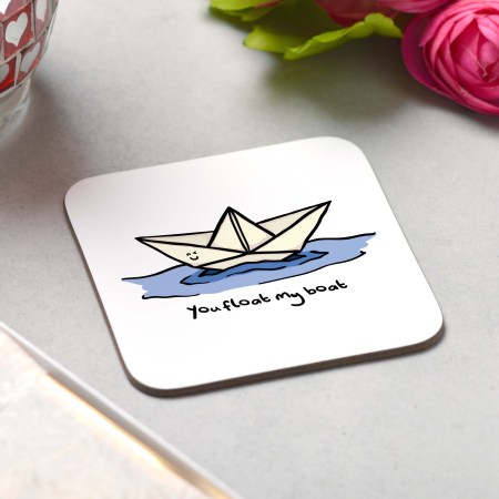 You float my boat Coaster