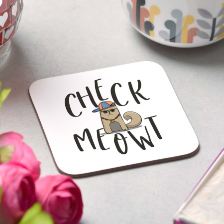 Check Meowt Coaster