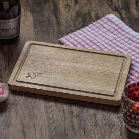 Personalised Carved Initials Board