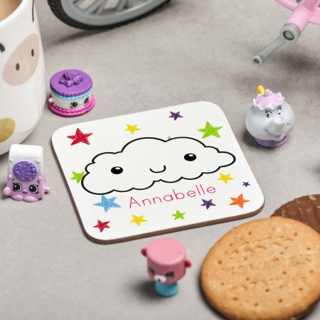 Personalised Cloud Coaster