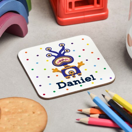 Personalised Monster Coaster