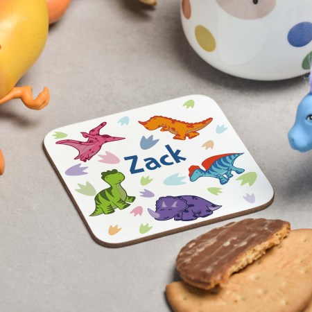 Personalised Dinosaur Coaster