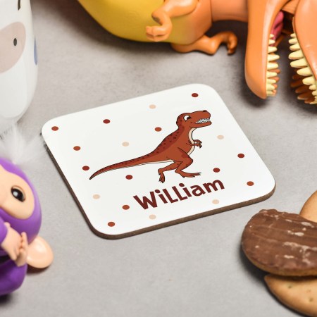 Personalised T-Rex Coaster