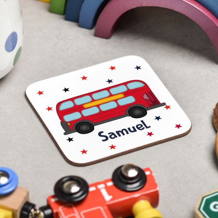 Personalised Bus Coaster