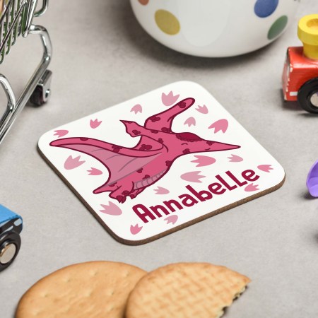 Personalised Pterodactyls Coaster