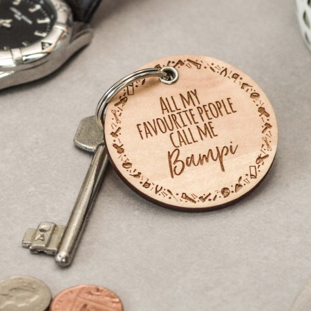 Personalised All my favourite people call me - Tools - Keyring