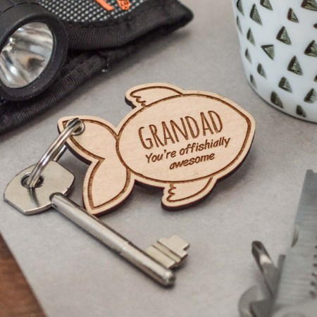 Personalised Fish Keyring