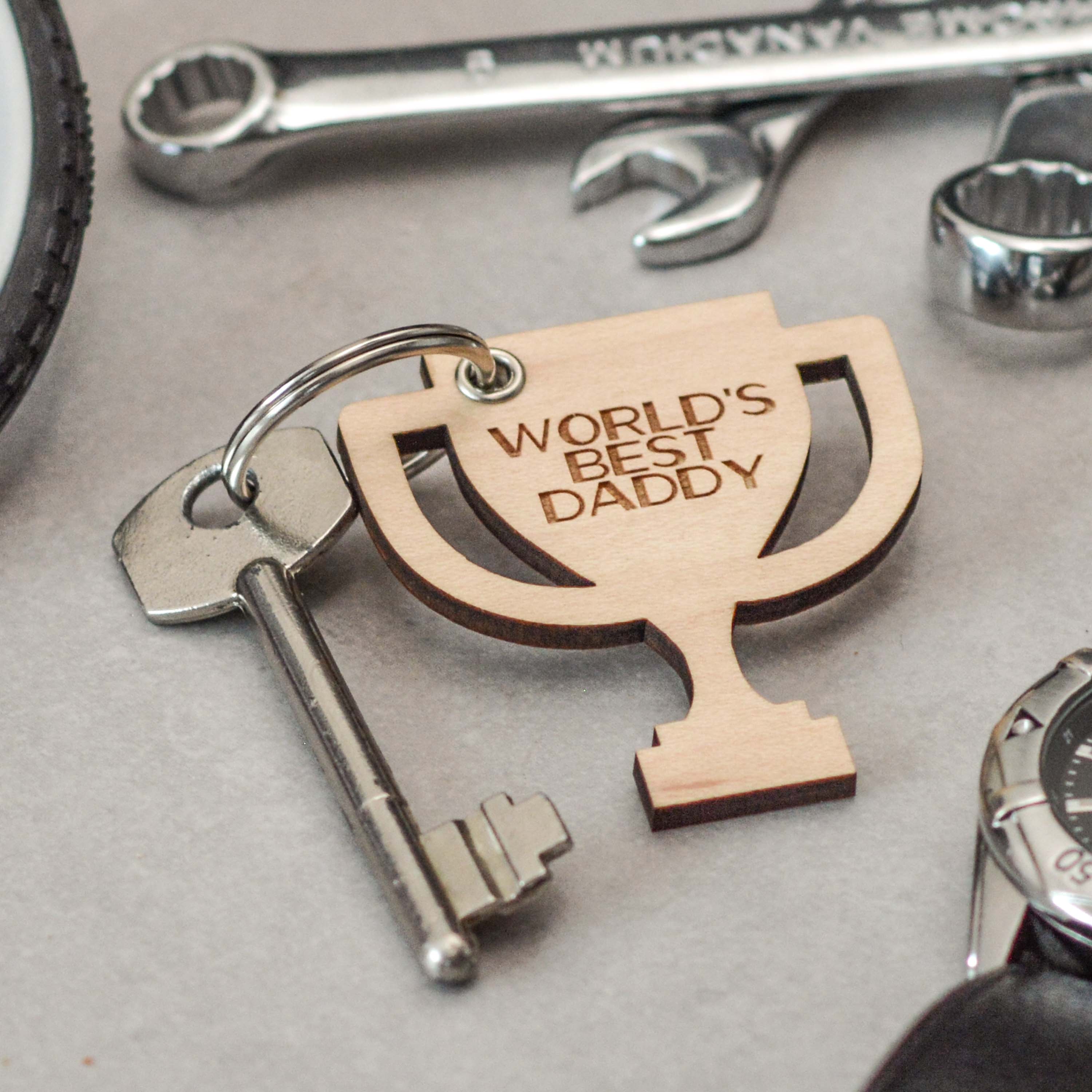 Personalised Trophy Keyring