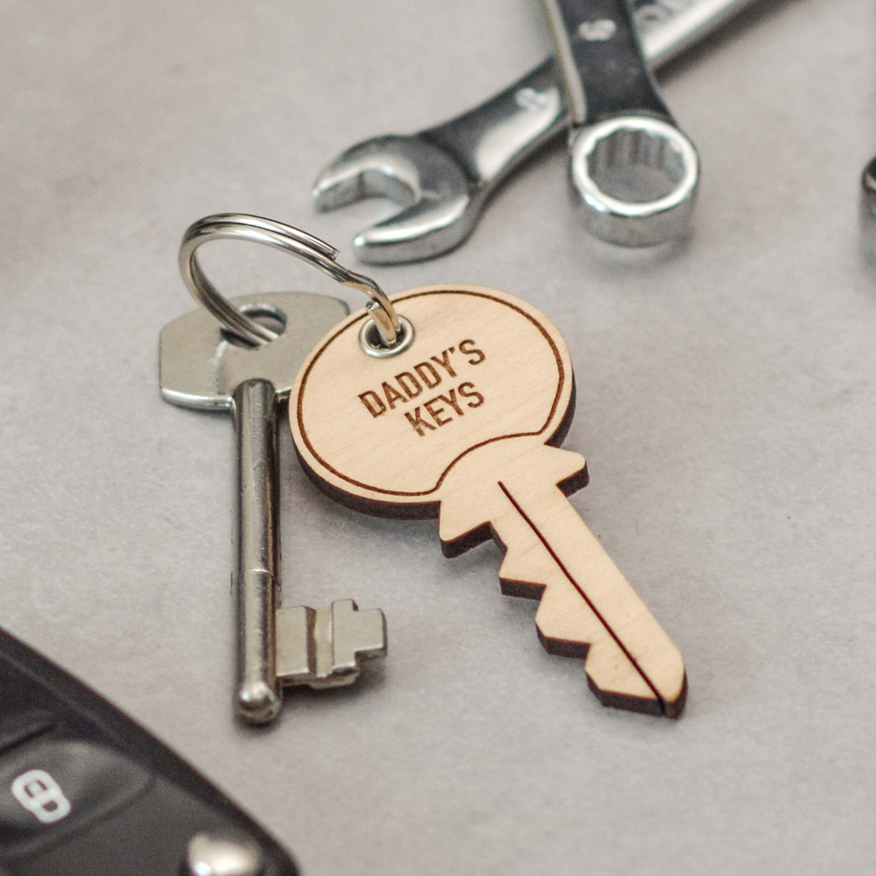 Personalised Key Keyring