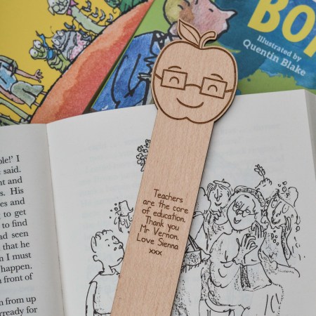 Personalised Apple Glasses Bookmark