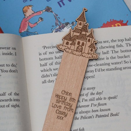 Personalised Princess Castle Bookmark