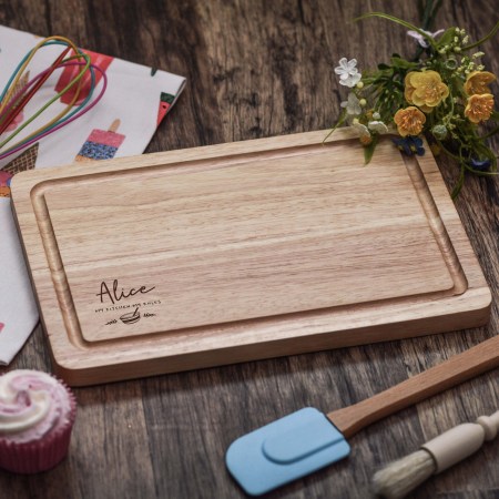 Personalised My kitchen my rules Board