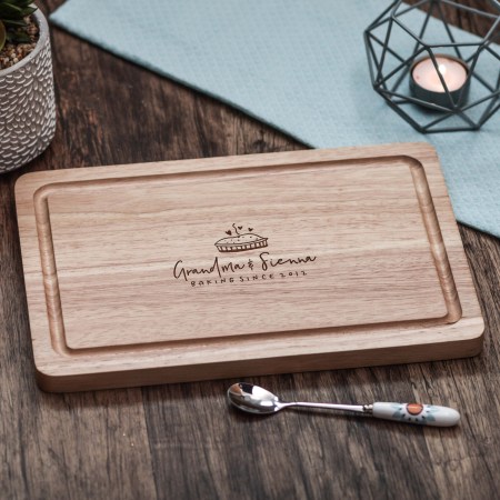 Personalised Love Baking Board