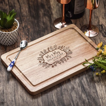 Personalised Wreath Wedding Board