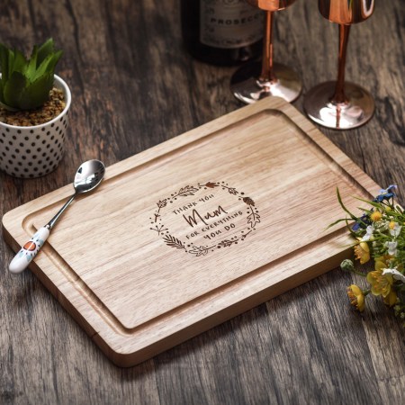 Personalised Thank you for everything you do Board