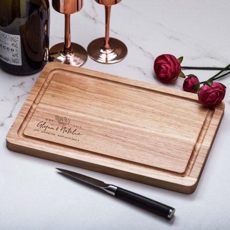 Personalised Wedding Anniversary Board