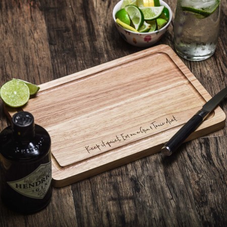 Keep it quiet, I'm on a Gin & Tonic Diet Board