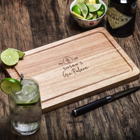 Personalised Gin Palace Board