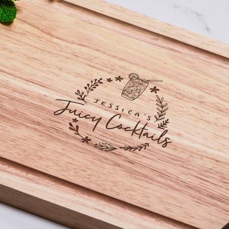 Personalised Juicy Cocktails Board
