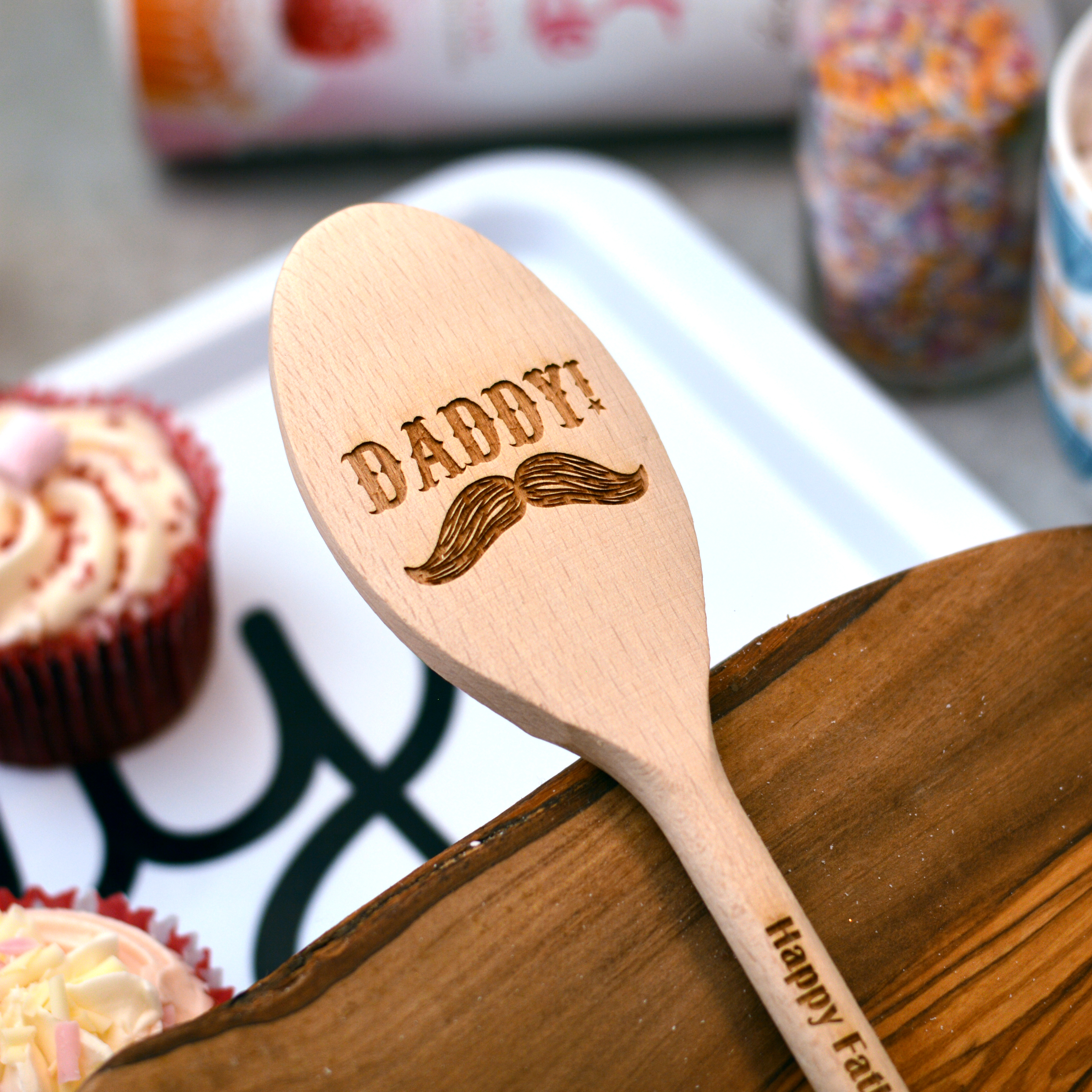 Personalised Moustache Spoon