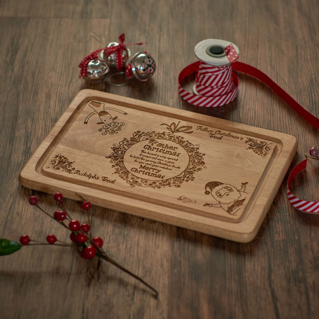Father Christmas - Santa Platter - Non Personalised