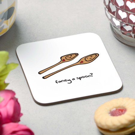 Fancy a spoon Coaster