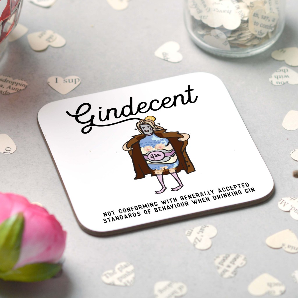 Gindecent Coaster
