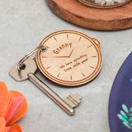 Personalised Watch Keyring