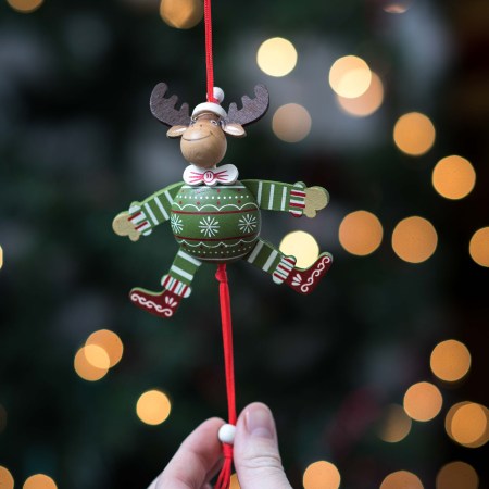 Rustic Reindeer Jumping Jack