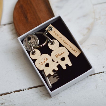 Personalised Children Keyring