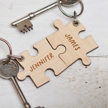 Personalised Jigsaw Keyring