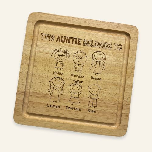 Personalised Auntie Belongs to Board Square