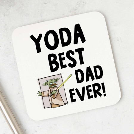 Yoda Best Dad Ever Coaster