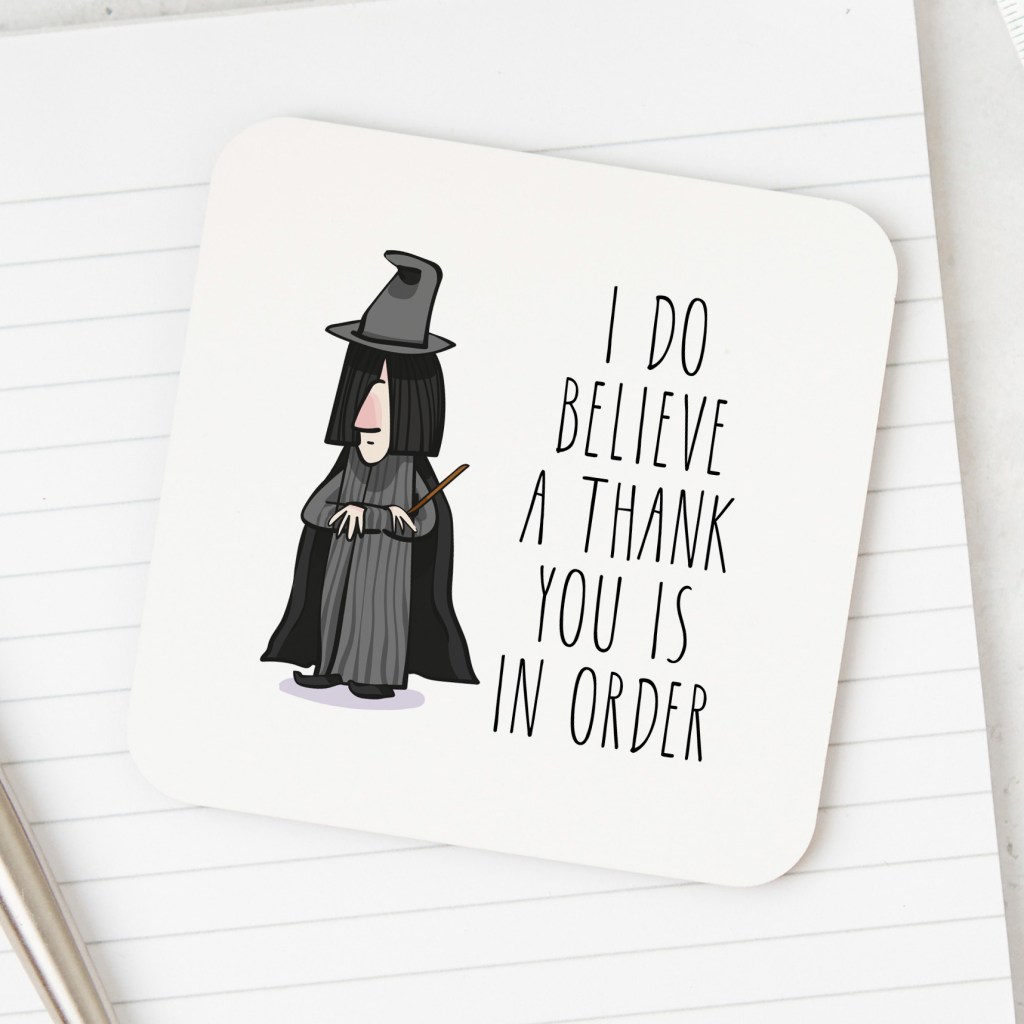 I do believe a thank you is in order Coaster